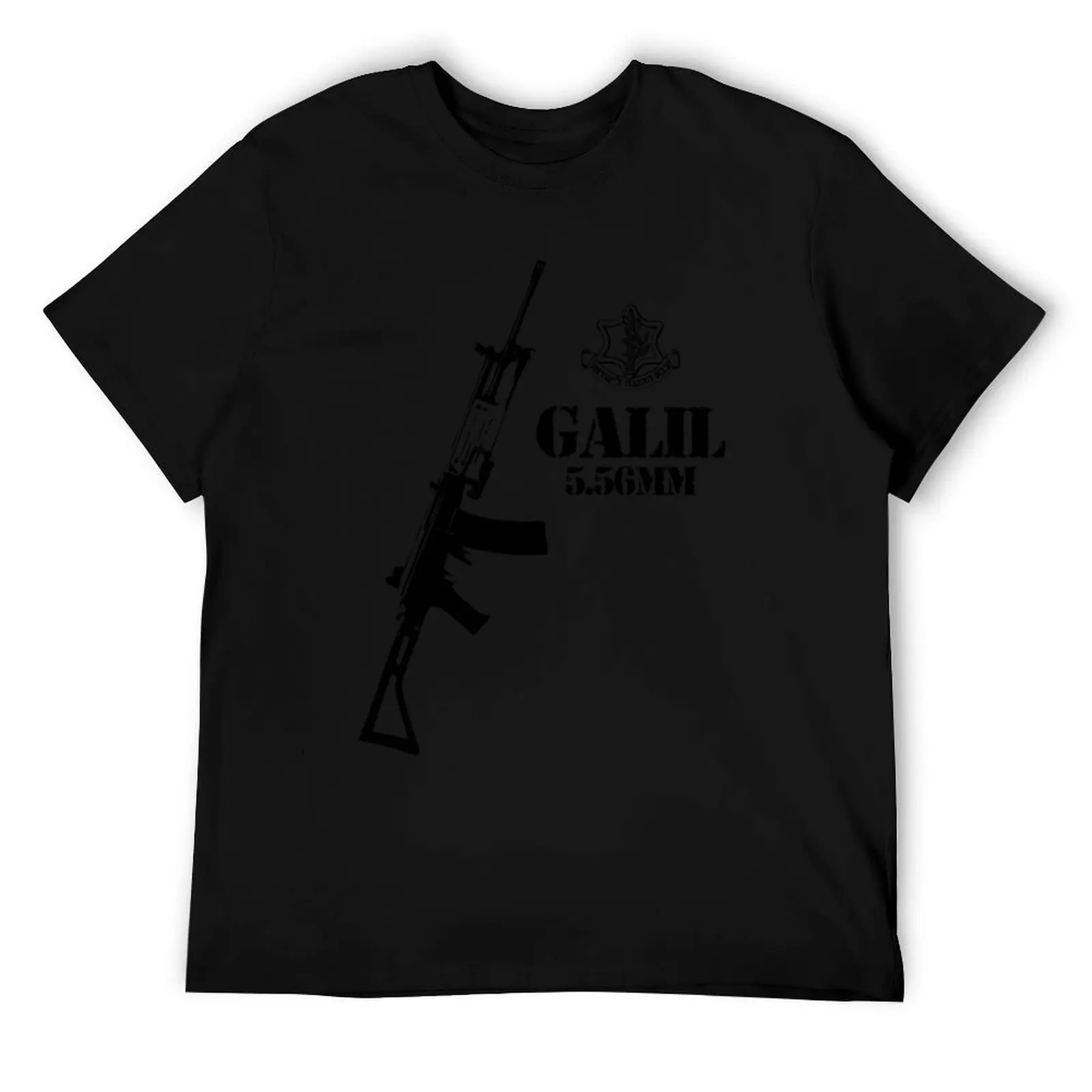Классическая футболка с винтовкой Galil, мужская футболка, хлопковая футболка высокого качества, мужская хлопковая футболка