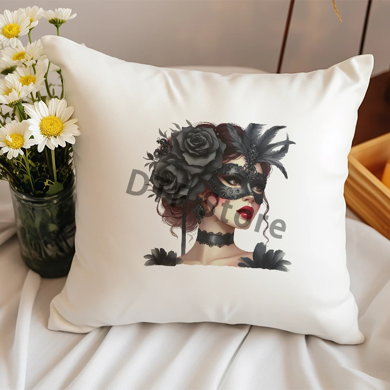 Фото Термопресс наклейки на одежду с рисунком черного лебедя на футболке goth Design DTF аксессуары для утюга на детскую одежду №5