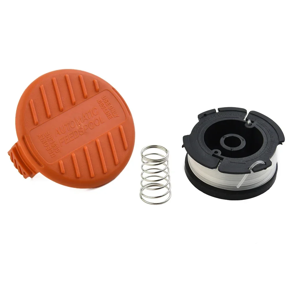 Decker подходит для Black & Decker BST2018 BDST182ST1 BESTE625 ST4525 1 катушка + 1 чехол для катушки для линии и 2 упаковки черного чехла