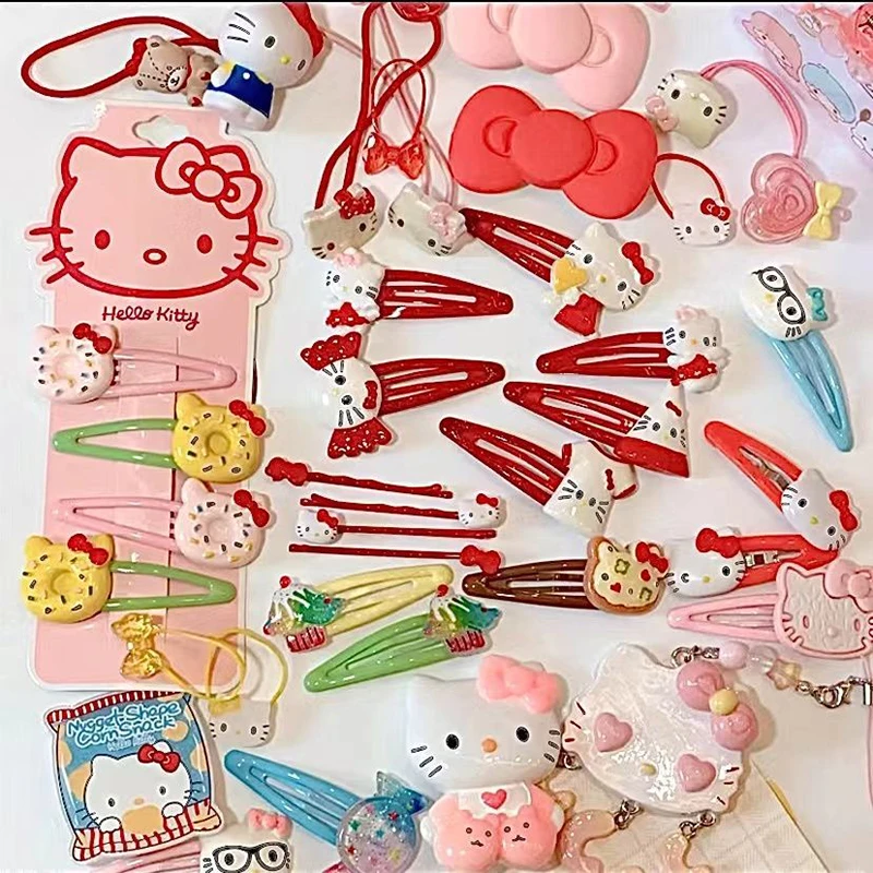 Фото Заколка для волос «Hello Kitty», 19 шт. №4