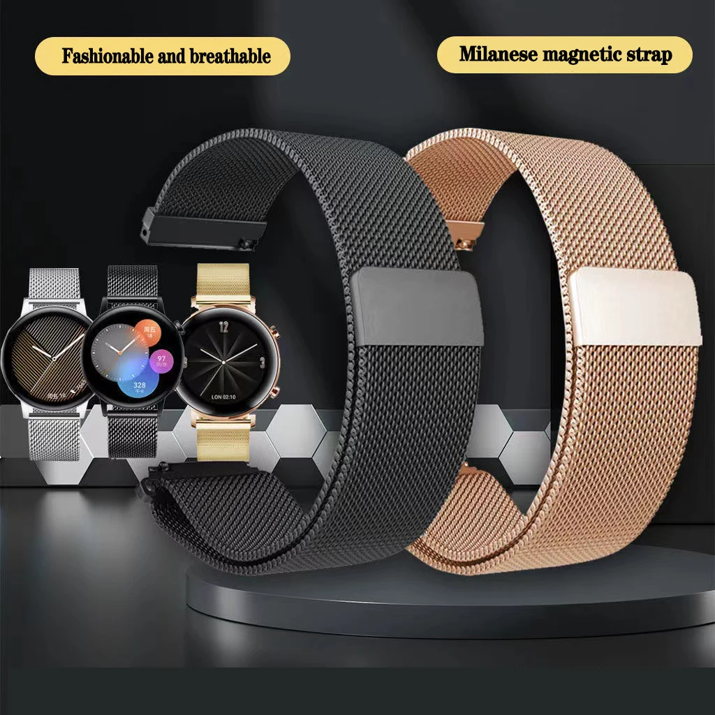 Браслет из нержавеющей стали для Polar Ignite 3, 20 мм, 22 мм, ремешок «Миланская петля» для Polar Grit X Pro/Pacer/Unite/Vantage M2