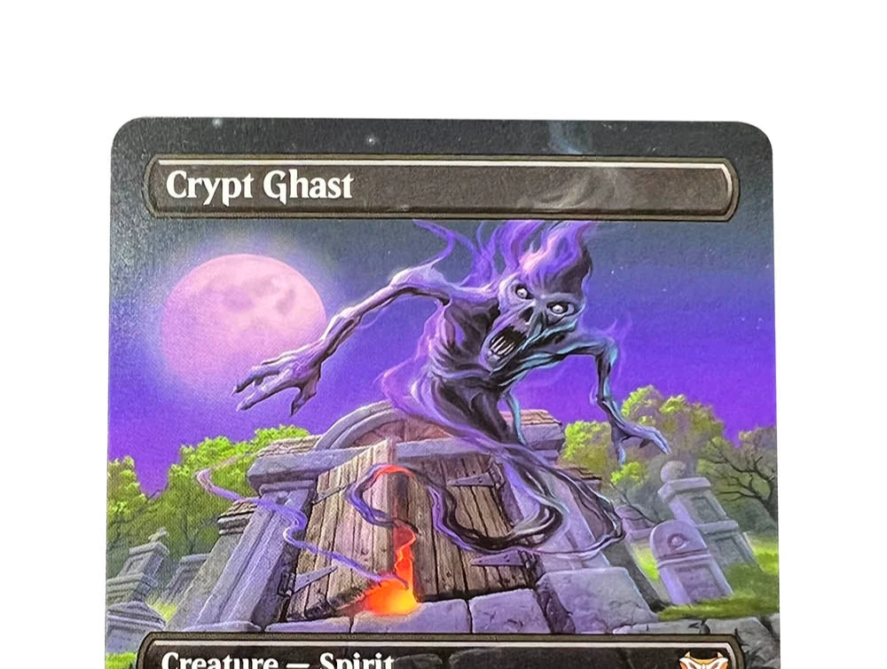 Crypt Ghast TCG Волшебные прокси-карты Игра Черный Высочайшее качество Прокси Сборная доска Игра Коллекционные карты прокси