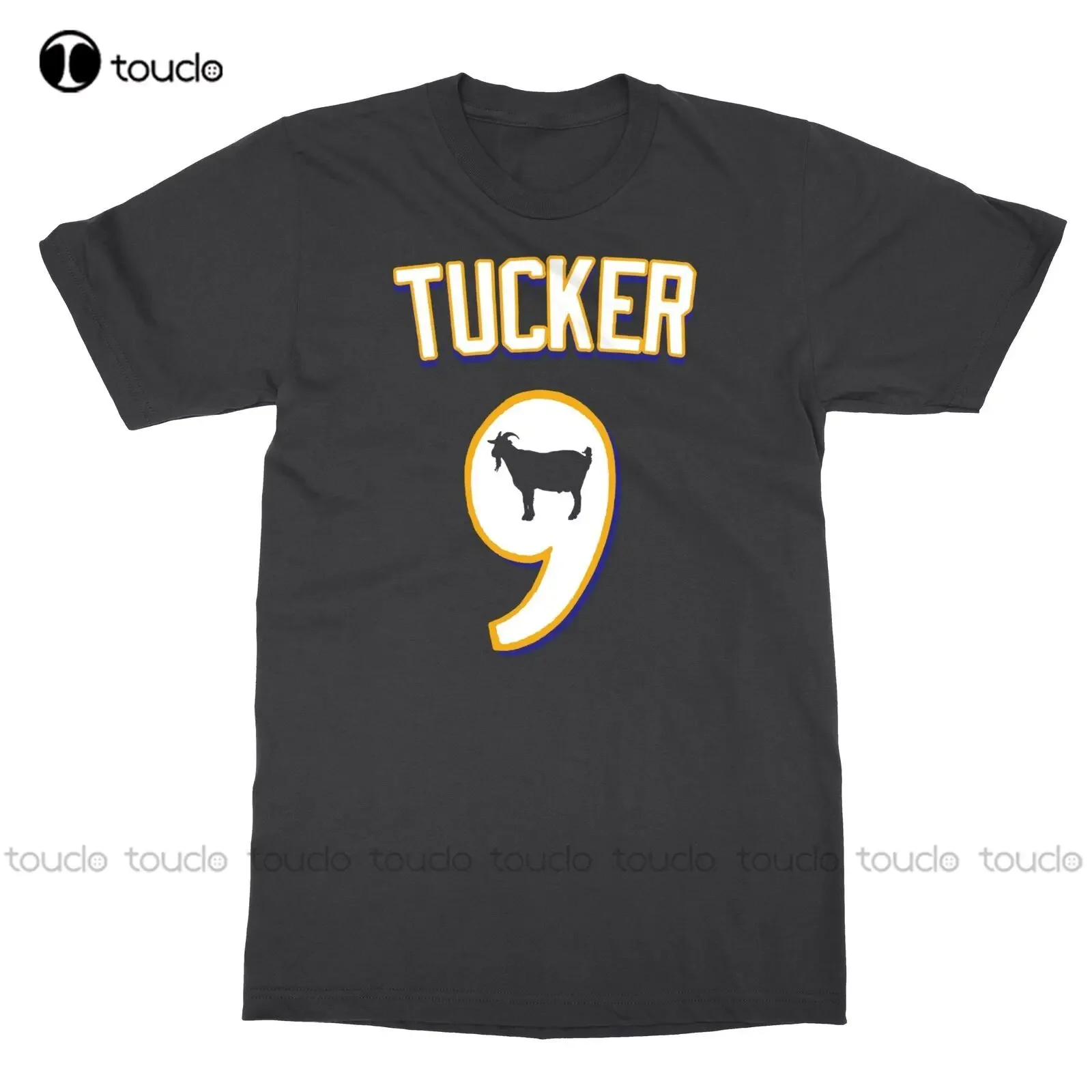 Justin Tucker Goat Baltimore Football Мужская футболка в стиле хип-хоп для мужчин на заказ для взрослых и подростков унисекс футболка с цифровой печатью