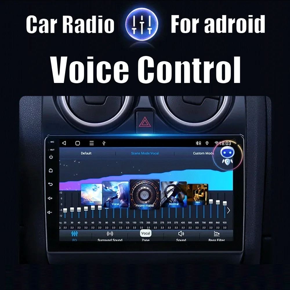 Автомобильное радио с голосовым управлением Toppal для Opel Chevrolet Toyota Honda Nissan Jeep Mitsubishi VW Renault Ford Android радио 5G navi