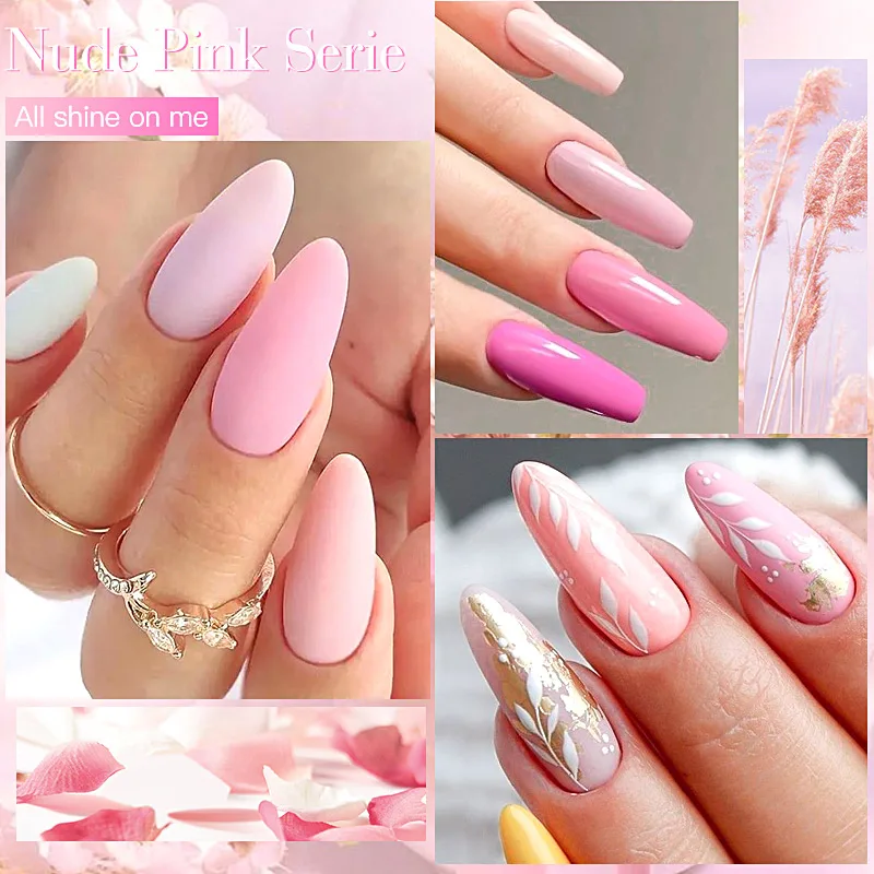 Фото MEET ACROSS 7ml Popular Series Nail Gel Polish 140 Colors Soak Off UV/LED Long Lasting Nail Art Gel Varnish for Manicure Nails №5