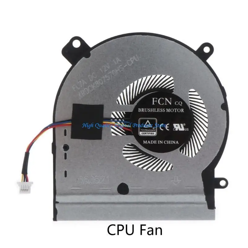 Фото Радиатор графического процессора U2JE Laptop DC12V 1A 4-контакт 4-вывод для ROG Strix GL504 GL504G №4