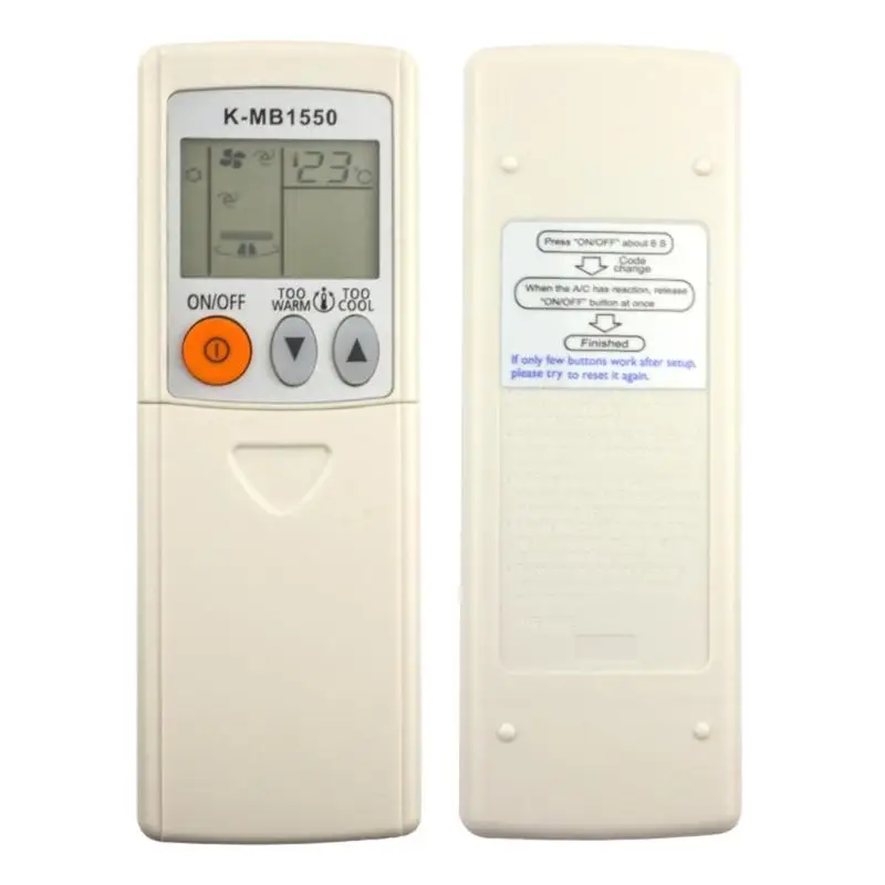 Фото K-MB1550 Дистанционный контроль замена MSZ-FB50VA MFZ-FB50VA MSZ-GA35VA MSZ-GE22VA MSZ-GA25VA Кондиционер D2RC №3