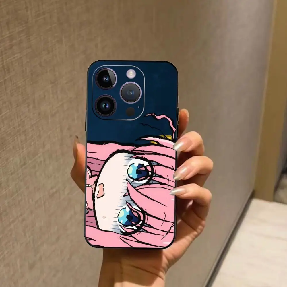 Чехол для телефона Hitori Goto для iPhone 15 Pro Max 14 13 12 11 X XR XS XSMAX 8 7 Plus Mini, мягкий черный чехол