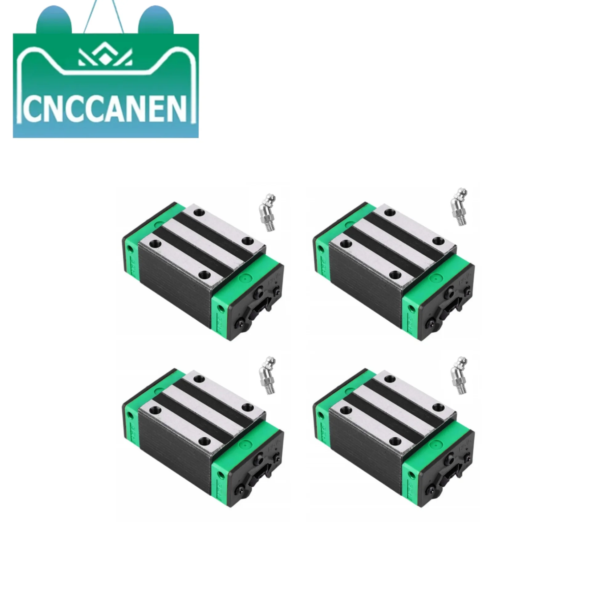 4 шт. HGH15CA HGW15CC HGH20CA HGW20CC блок слайдера для линейной направляющей HGR15 HGR20