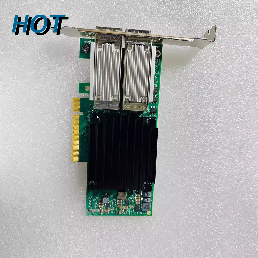 NIC для Mellanox 50 гигабитная сетевая карта с четырьмя электрическими портами MCX414A -GCAT CX414A