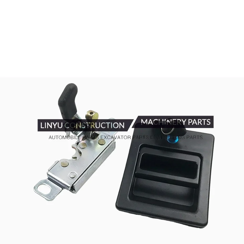 Для экскаваторов Vollvo EC480 380 350 300 250 220 200 120DB Новый замок двери кабины в сборе Блокировка внешней ручки