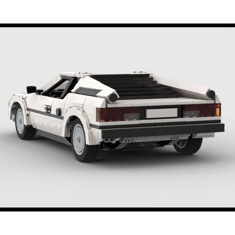 Фото MOC-223698 Белый Новый Суперкар Гоночный Строительный Блок Модель 1524 PartsMOC Креативный Мальчик Дети День Рождения Строительный Блок Игрушка Подарок №4