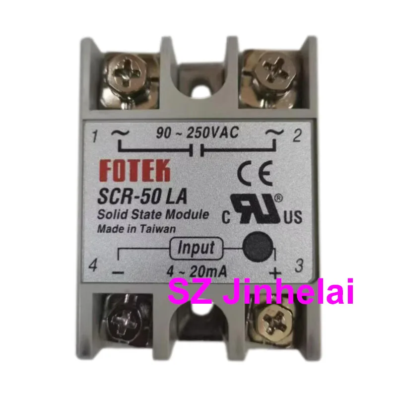 Фото 100% новое оригинальное твердотельное реле FOTEK SSR SCR-10LA 25LA 40LA 50LA 75LA-H №2