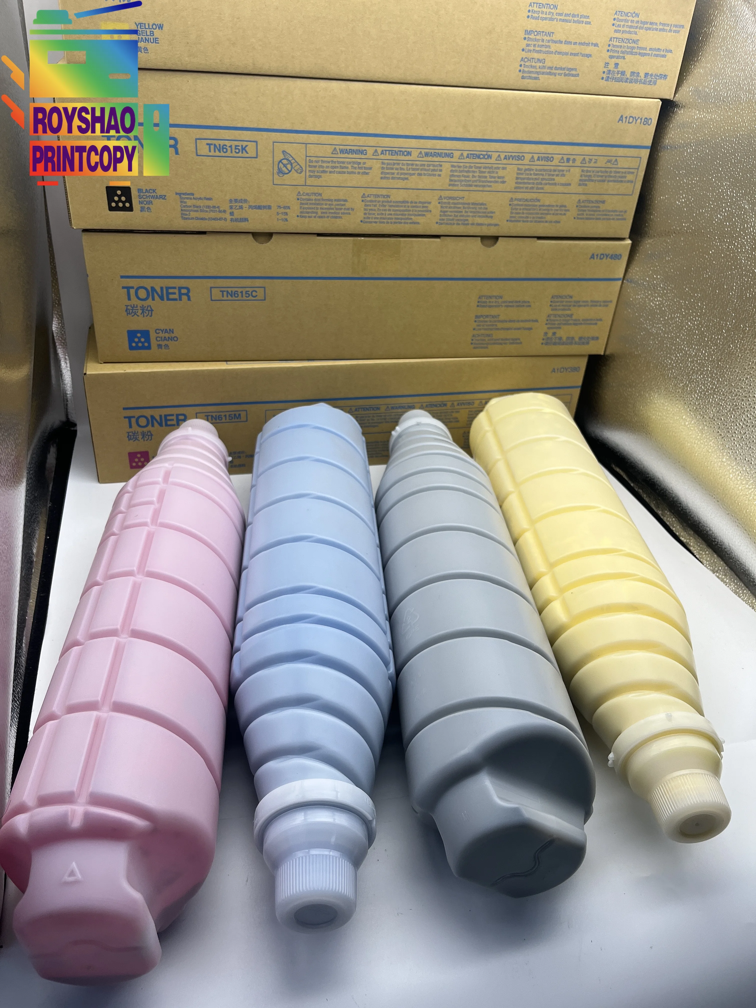Тонер-картридж TN615 для Konica Minolta Bizhub Pro C 8000 6000 6500 6501 C8000 C6000 C6500 C6501 C7000 TN-615 TN615C