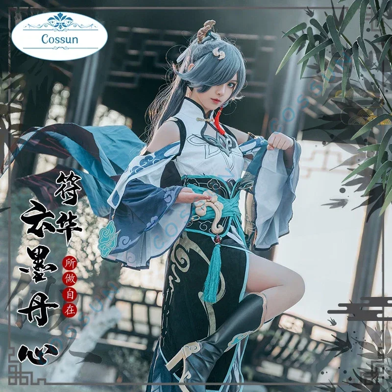 Фу Хуа Косплей Игра Honkai Impact 3rd Fu Hua Gaun Mode Cantik Аниме Pakaian Bermain Peran Wanita untuk 20223 Ukuran S-XL Baru