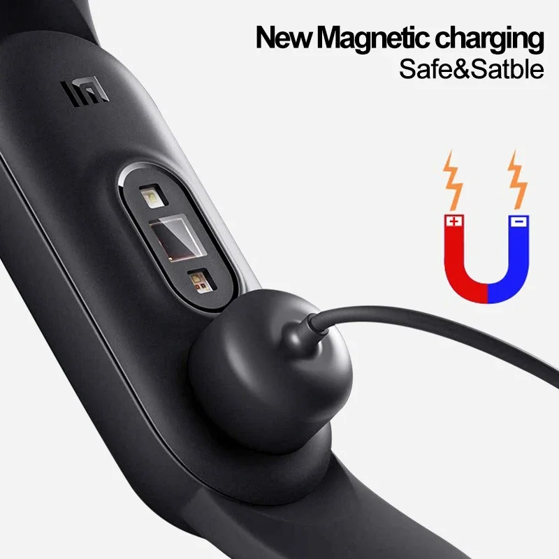 Фото Провод зарядного устройства для Xiaomi Mi Band 2 3 4, зарядный кабель для Miband 7 Pro 6 5, портативное зарядное устройство USB для Miband 8 9 №2