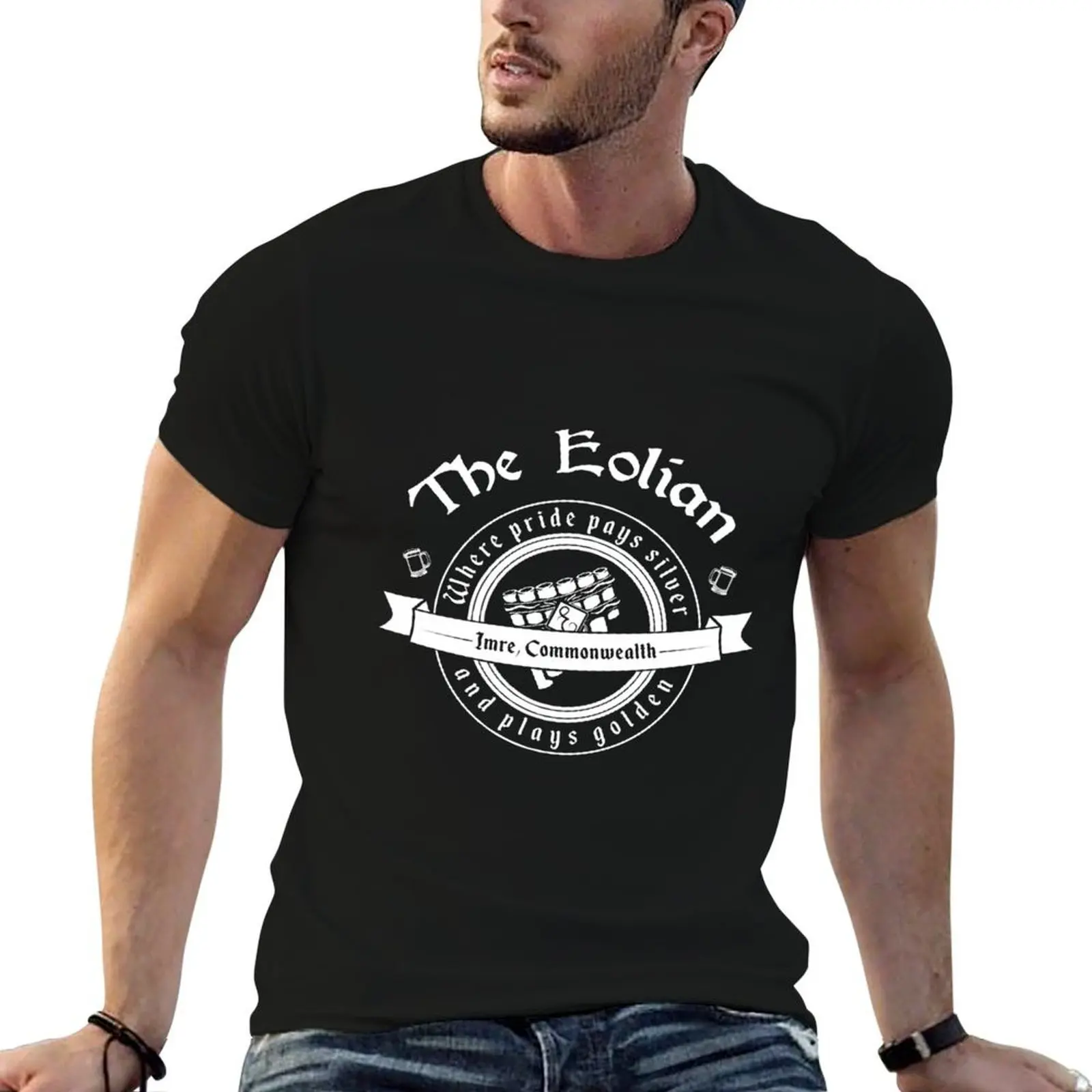 Фото The Eolian Bar T-Shirt cotton t shirt man t shirt man luxury T-Shirt №4