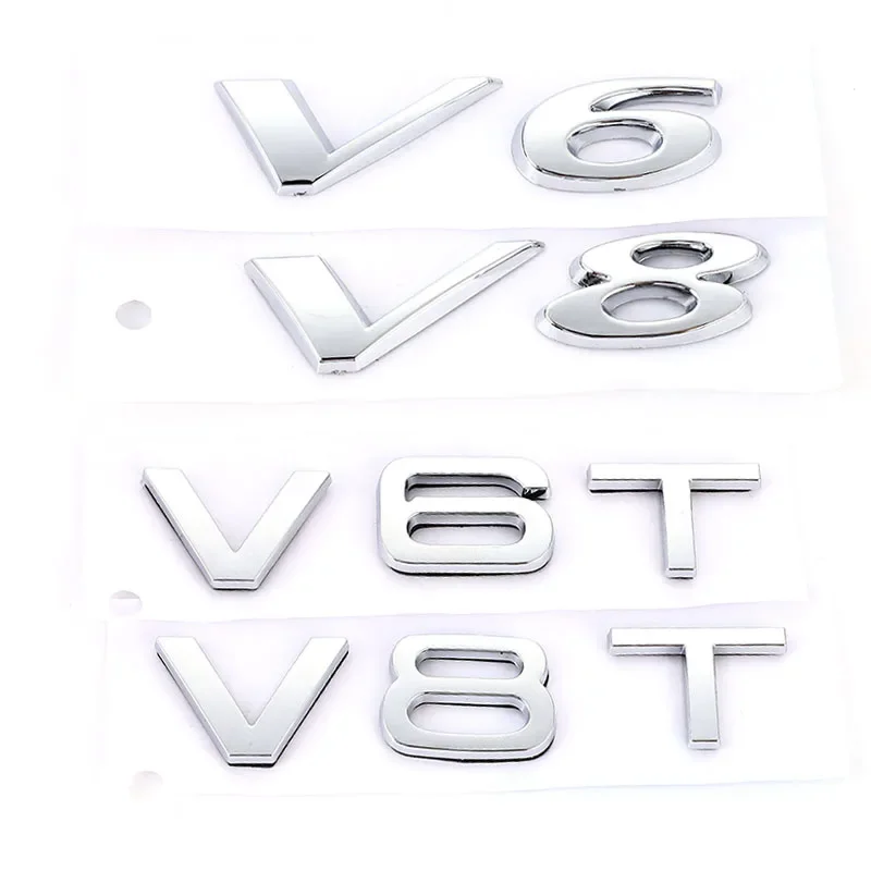 3D ABS 3,0 5,0 V6 V8 V6T V8T надпись логотип наклейка с эмблемой на заднее стекло автомобиля значок наклейка для Jaguar XF XFL XJ XJL XE XEL XK XKR XJ6 Fpace