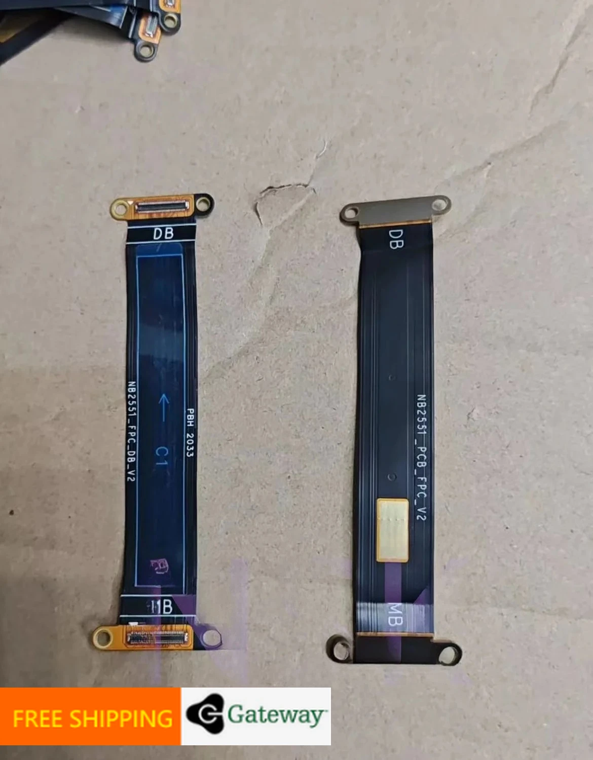 Фото Оригинальный NB2551_PCB_FPC_V2 для AUSU UX425 UX425J UX425JA U4700J, гибкий кабель USB-платы ввода-вывода, 100% тест в порядке №2
