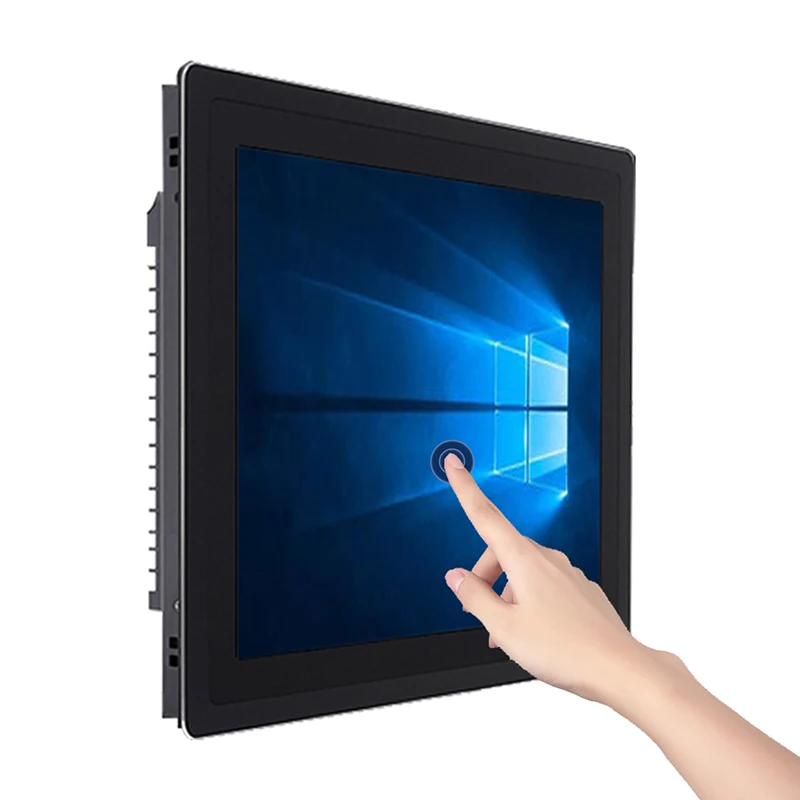 Фото 10,4-дюймовый емкостный сенсорный промышленный AIO ПК Celeron J1900 IP65 с водонепроницаемым экраном, умный планшетный компьютер с Wi-Fi №2