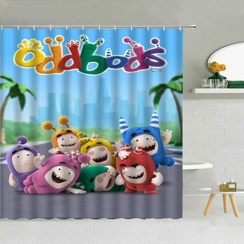Фото Занавеска для душа Oddbodes для аксессуаров для ванной комнаты, складные занавески для перегородки, ванны, спальни, дома, Quarto, водонепроницаемая FaXT6 @! №3
