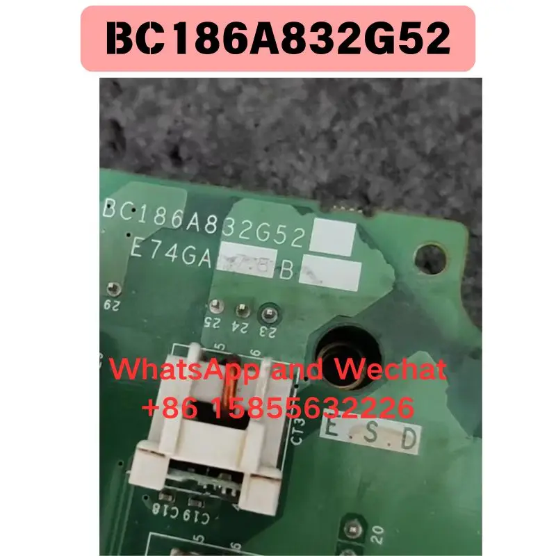 Б/у Плата привода BC186A832G52 Функциональный тест ОК Быстрая доставка Электрика