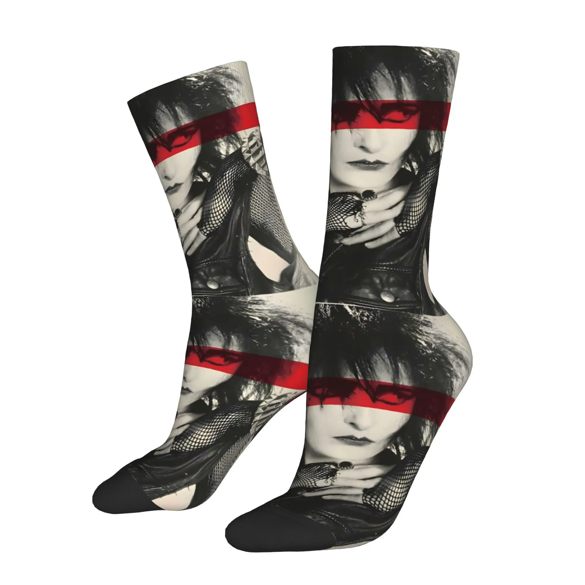 Забавные мужские носки Happy Siouxsie Sioux в стиле хип-хоп Nina Hagen Band, носки с принтом, повседневный подарок