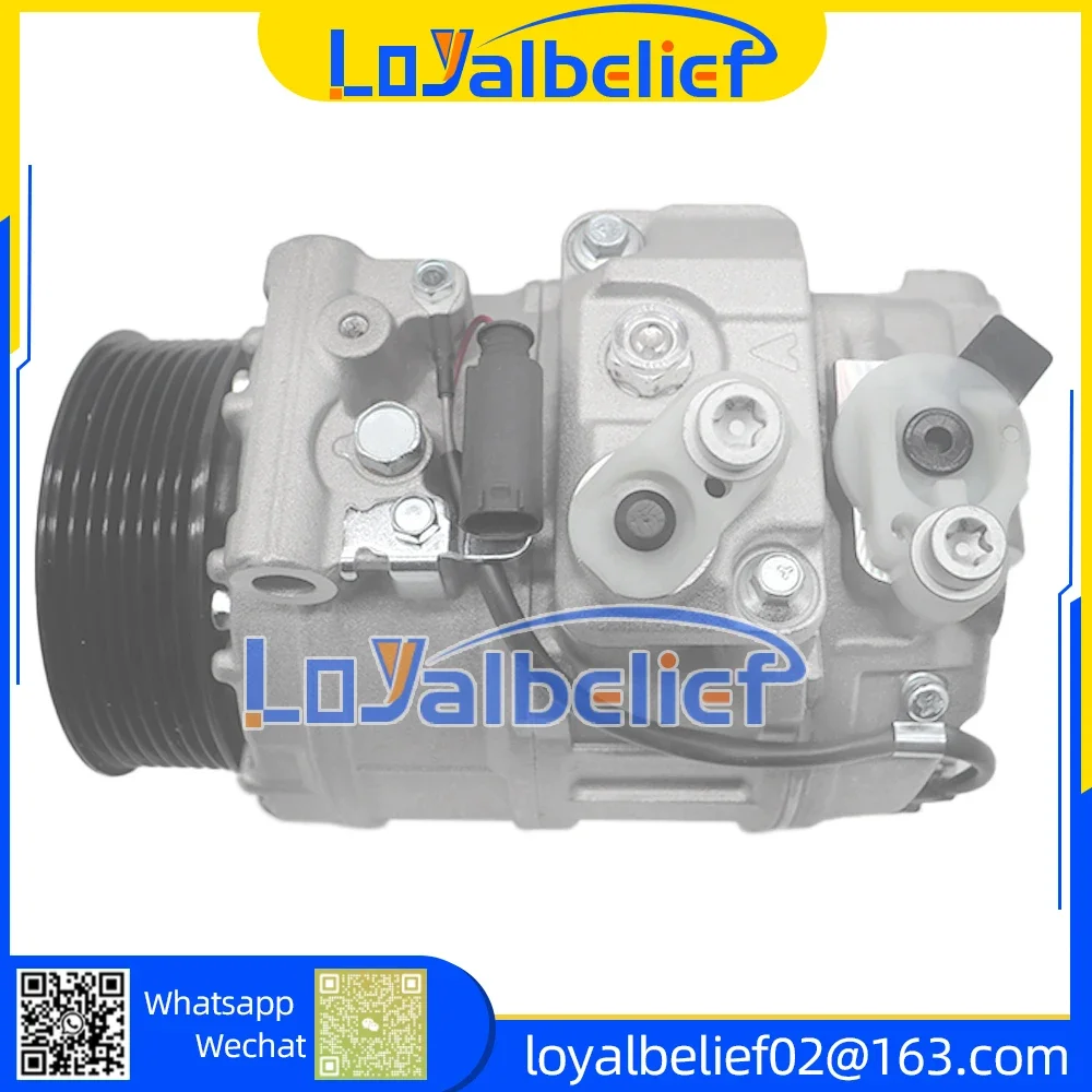 Фото Компрессор переменного тока для Mercedes-Benz E-CLASS E200 W211 S211 M271 2002- A 0012302611   A 0002309711   A 0012305511   A 0002309311   A 0012308011 №4