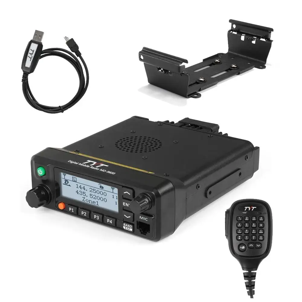 MD-9600 ЦИФРОВОЙ РАДИО АВТОМОБИЛЬ DMR АНАЛОГОВЫЙ |   Мобильный трансивер VHF UHF 50/45/25 Вт