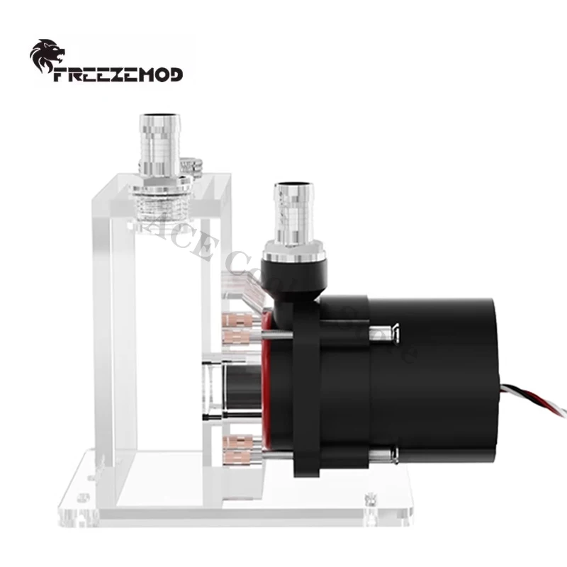 Фото FREEZEMOD резервуар водяного насоса AIO для мобильного телефона/ноутбука/промышленного инструмента, водяное охлаждение, бесшумный, поток 600-700 л/ч PUB-ST600 №5