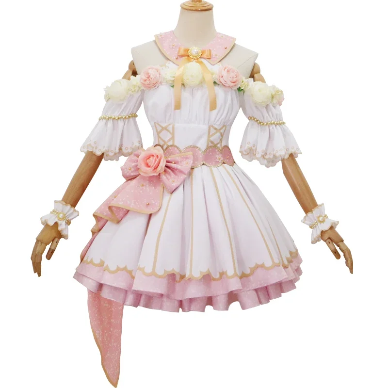 Игра Lovelive Цветочный Фестиваль Kousaka Хонока косплей костюм женское милое платье Прекрасный костюм Хэллоуин Карнавал без форм на заказ (art.: 3920c729c8ca7) - 3920c729c8ca7