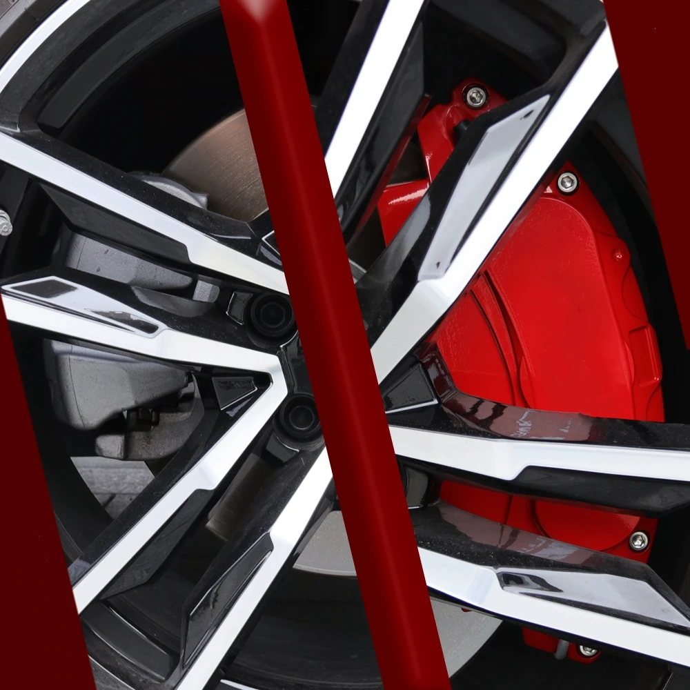 Фото Для Audi SQ6 автомобильный тормозной суппорт, крышка из алюминиевого сплава, металлический комплект, подходит для Technik Prestige Progressiv Premium Plus Sport Utility 4Doo №3