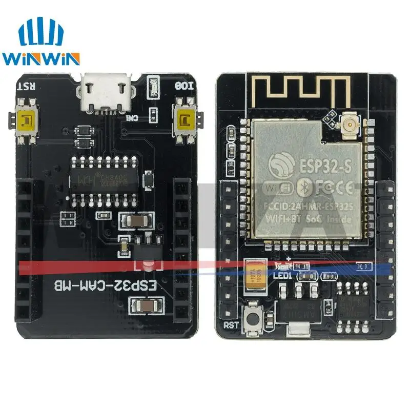 Женская макетная плата CH340 CH340G 5V Bluetooth + OV2640 камера + 2,4G антенна IPX