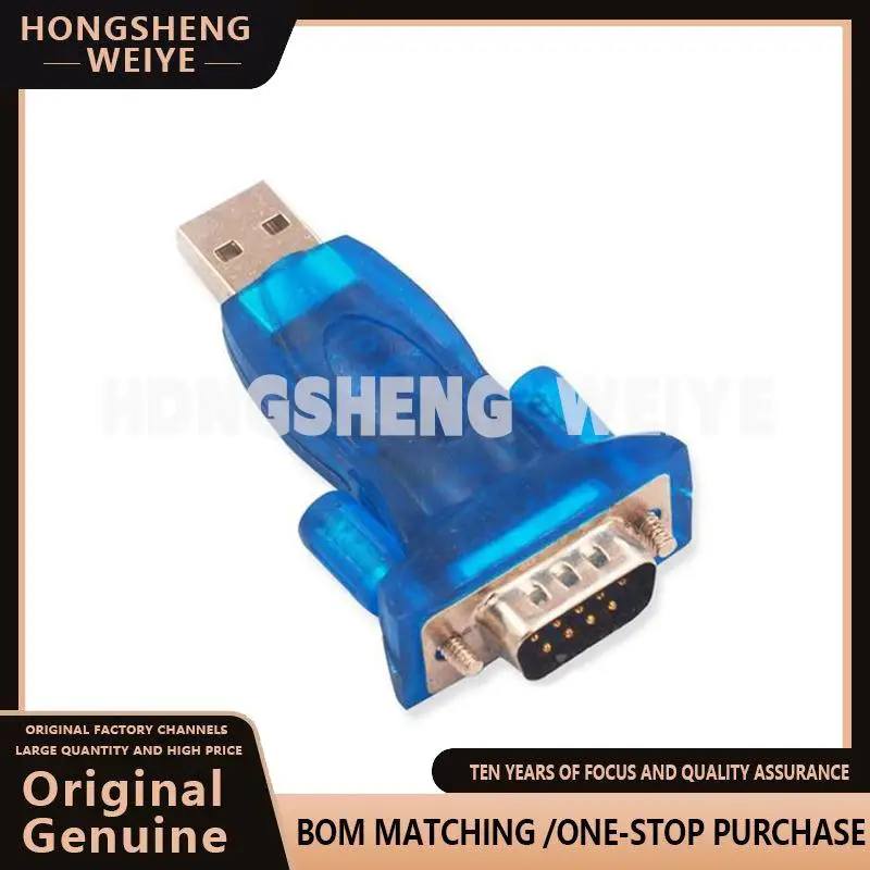 100% новый, 1 шт., HL-340, новый USB-порт RS232, COM-порт, последовательный КПК, 9-контактный адаптер DB9, поддержка Windows7-64, 100% новый