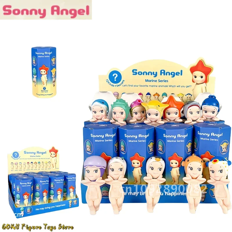 Фото 12 шт., коллекция Sonny Angel Blind, коробка морской серии, аниме, подарок, украшение, рождественские куклы, игрушки, фигурки для фанатов, детское издание №2