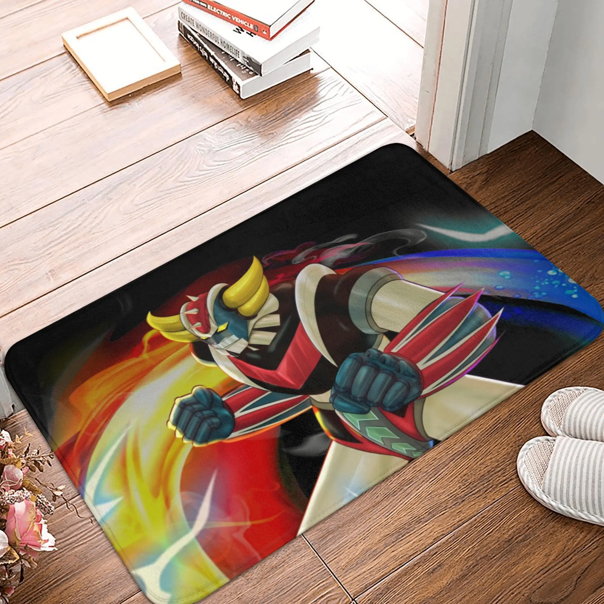 НЛО робот Grendizer коврик для двери противоскользящий Mazinga аниме ванная комната кухня спальня ковер 40*60 см