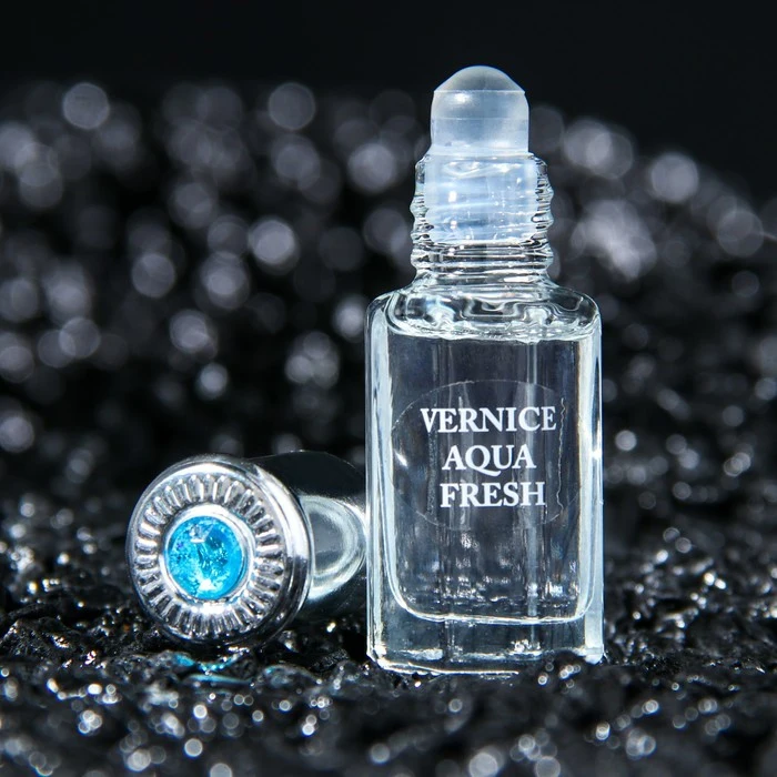 Фото Парфюмерное масло мужское Vernice Aqua Fresh, 6 мл 7795231 №3