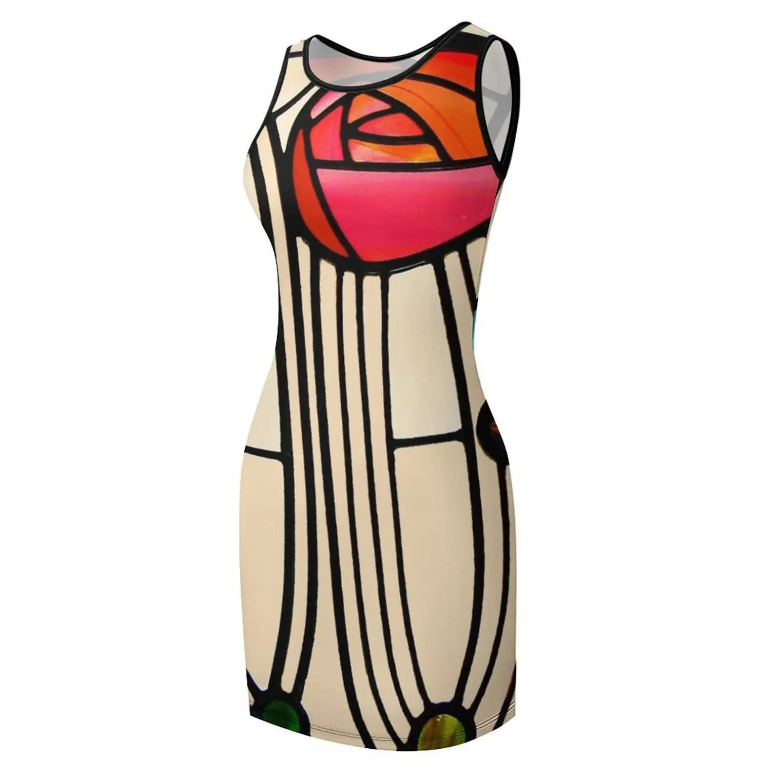 Фото Charles Rennie Mackintosh - Window Sleeveless Sundress Dress women elegant dresses plus sizes dress women elegant luxury №4