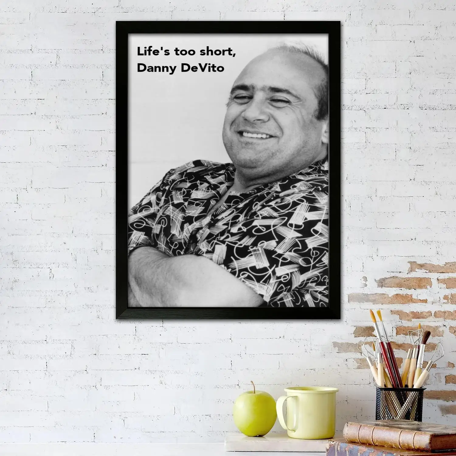 Фото Danny Devito Холст Художественный постер и настенное искусство, картина с принтом, современная семья, декор для спальни, постеры, декоративная живопись №2