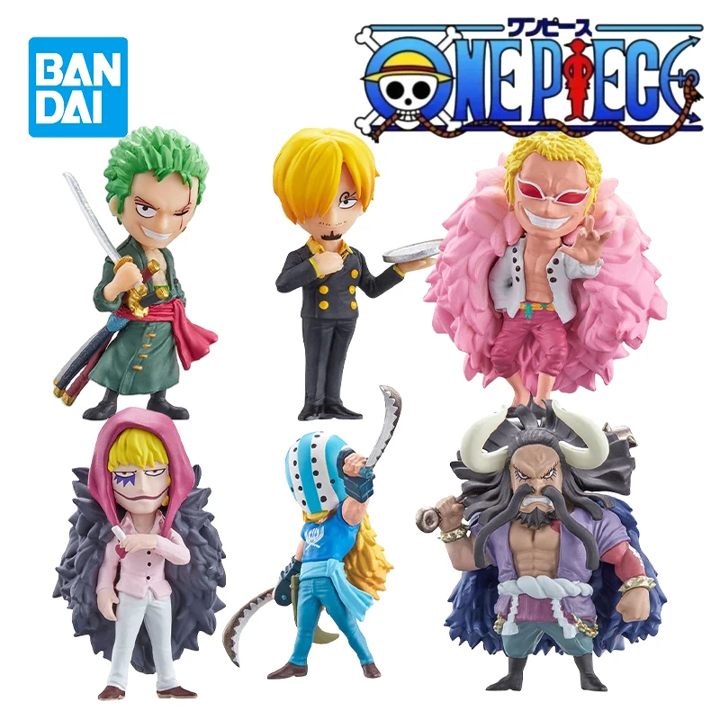 Фигурки героев мультфильма «гасяпон», Vo.2, Zoro, Sanji, Kaidou