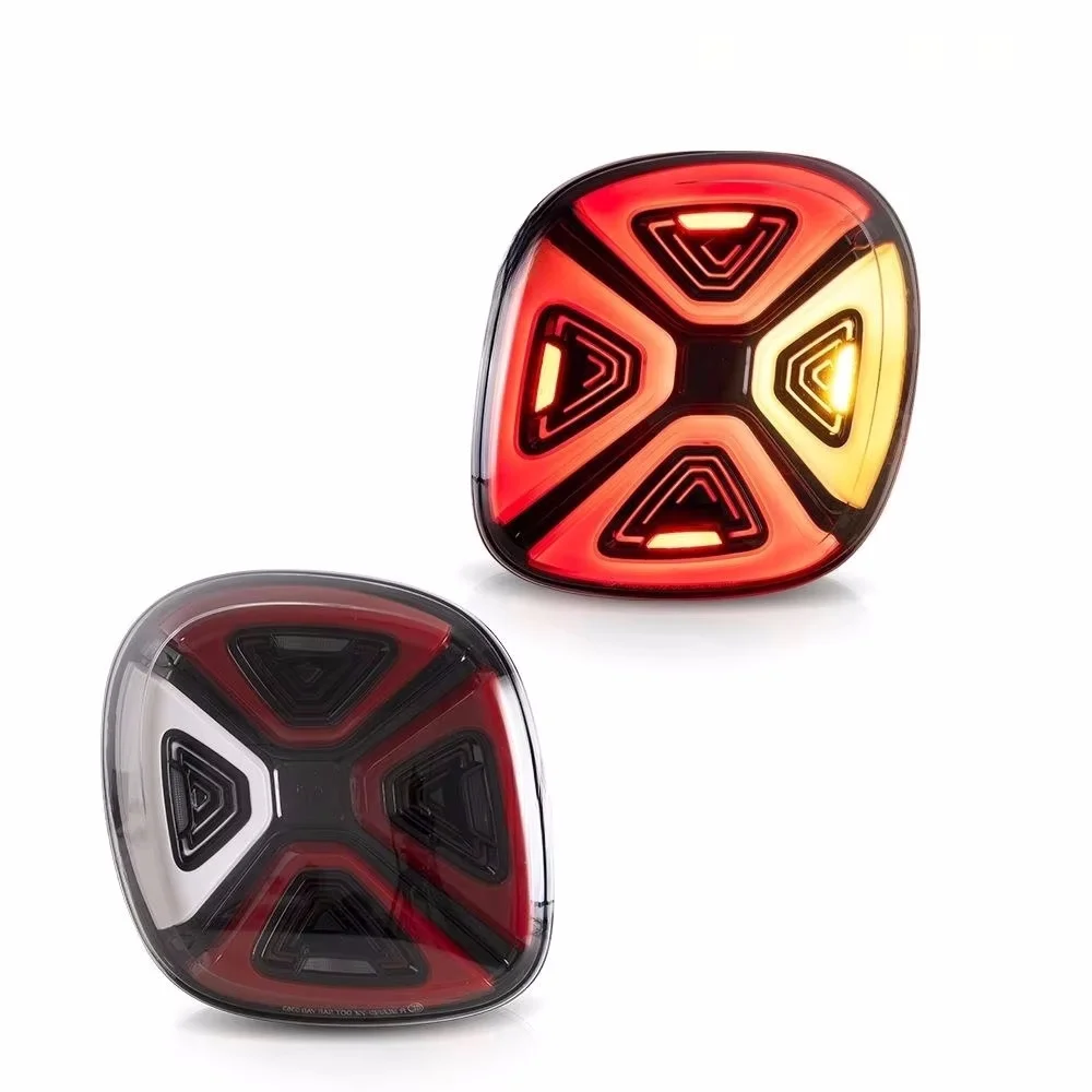 Фото Светодиодные задние фонари для Mercedes Benz Smart 453 Fortwo/forfour 2014-2019, сигнальный светодиодный задний фонарь автомобиля в сборе №4