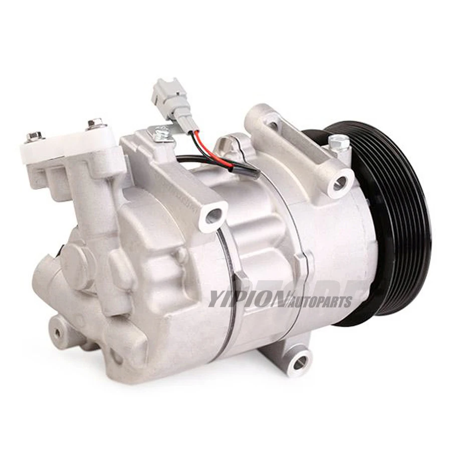 Фото c6SEL14C Компрессор переменного тока Aircon для Renault Megane Scenic Grand Scenic III DENSO 447150-0010 82009 8200956574 56574 4471500010 №4