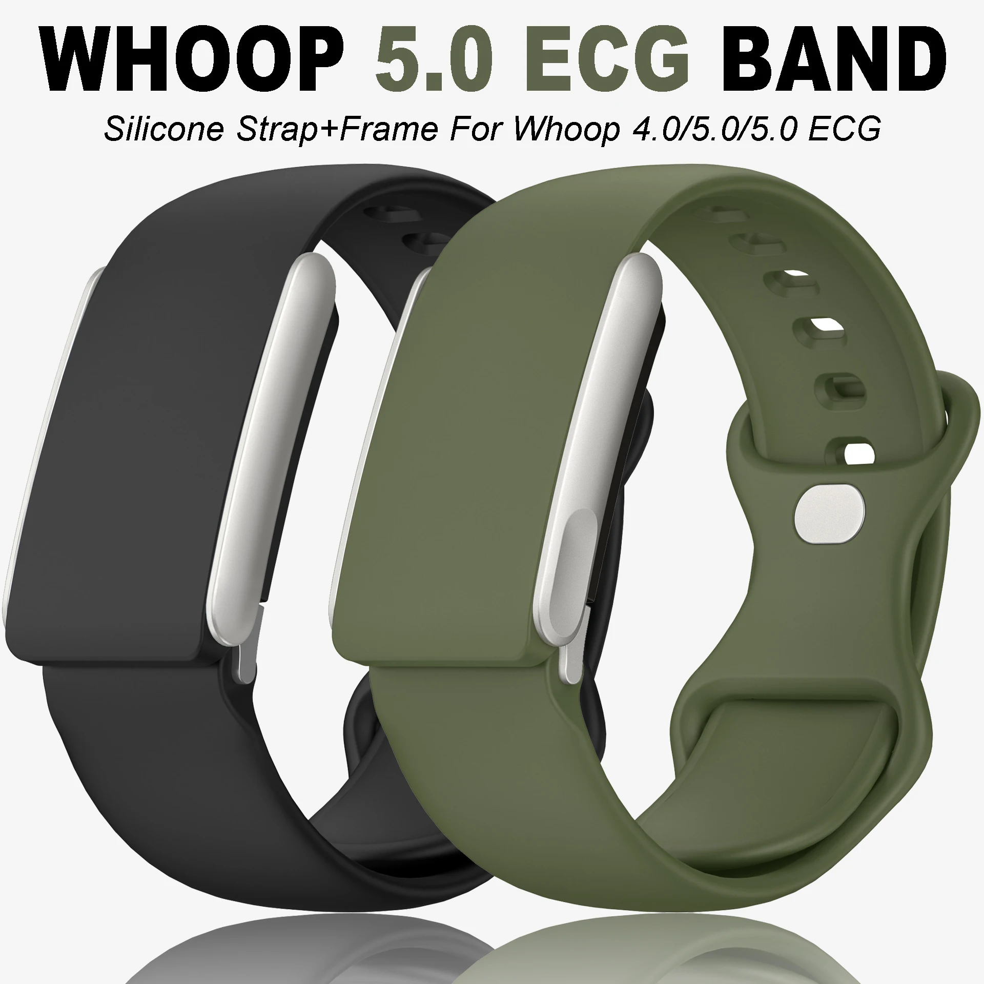 Для Whoop 4,0/5,0 ремешки для часов Soft-Touch силиконовые ремешки для WHOOP One Peak браслет фитнес-трекер Whoop Life ремни ЭКГ