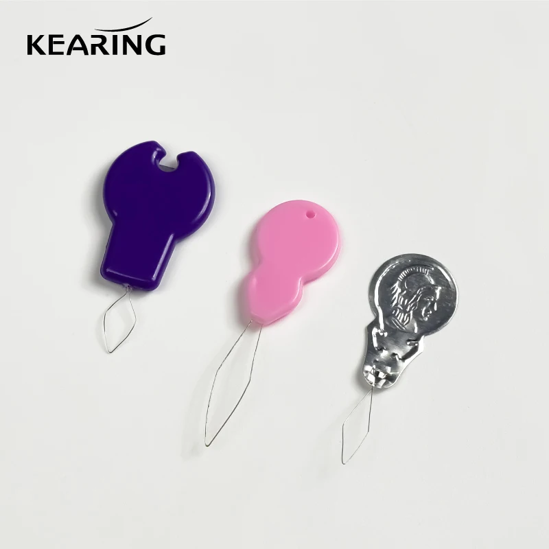 Направляющая для шитья Kearing, направляющая для пожилых людей, направляющая для иглы, швейная машина для большого пальца, инструмент для нарезки резьбы «сделай сам», направляющая для шитья нитками