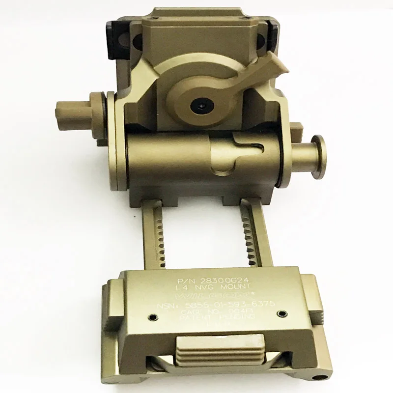 Sotac Metal L4 G24 L4G24 Держатель кронштейна NVG для PVS15 PVS18 GPNVG18 Очки ночного видения Стент Skip Fast OPS Детали шлема