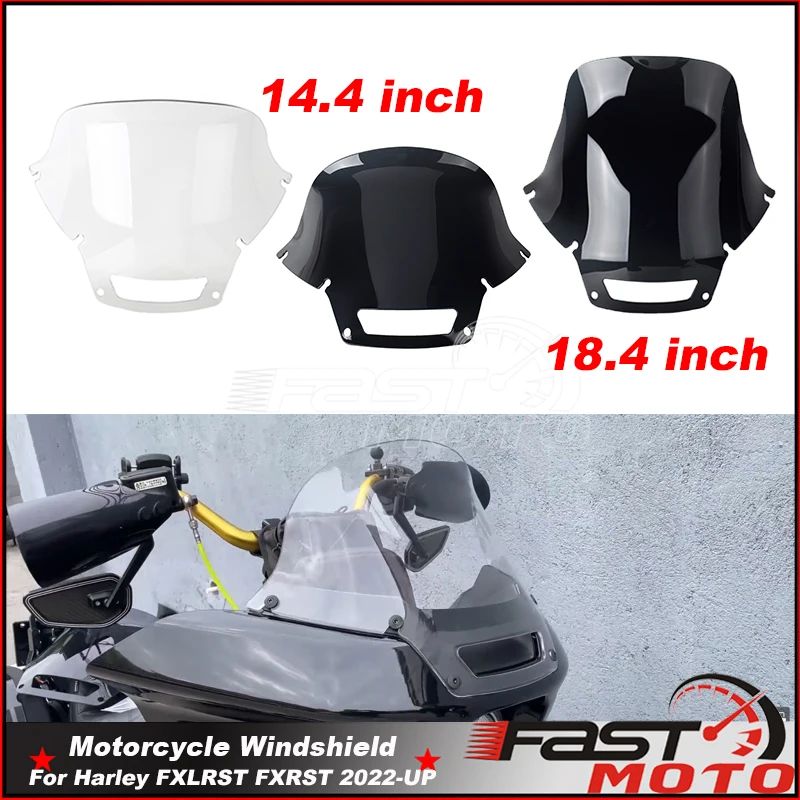 Ветровое стекло для Harley FXLRST FXRST Softail Low Rider ST EI диабет 22-24
