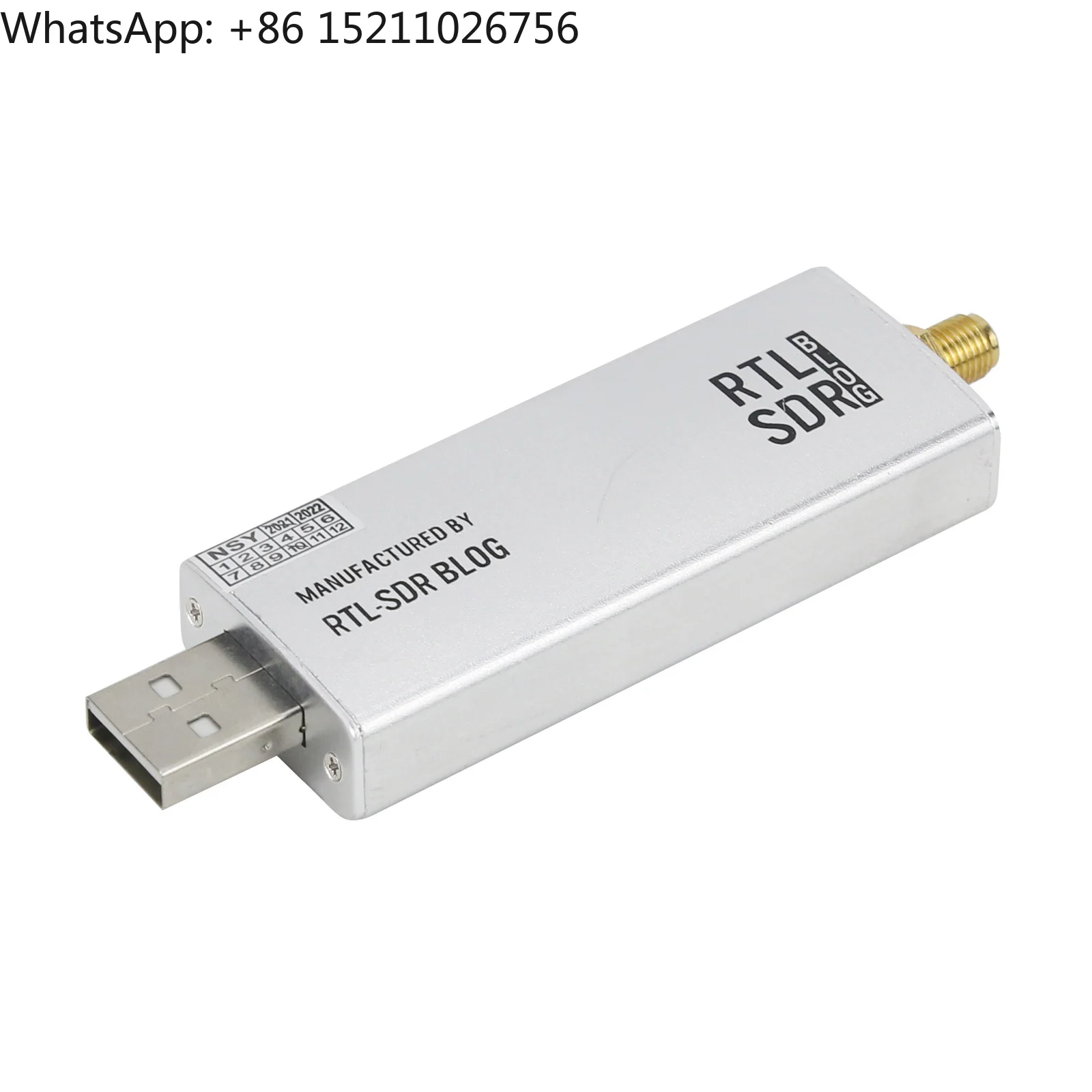 Фото RTL-SDR Blog V3 R820T2 RTL2832U 1PPM TCXO SMA Программно-конфункциональный радиопередатчик с комплектом антенн №4