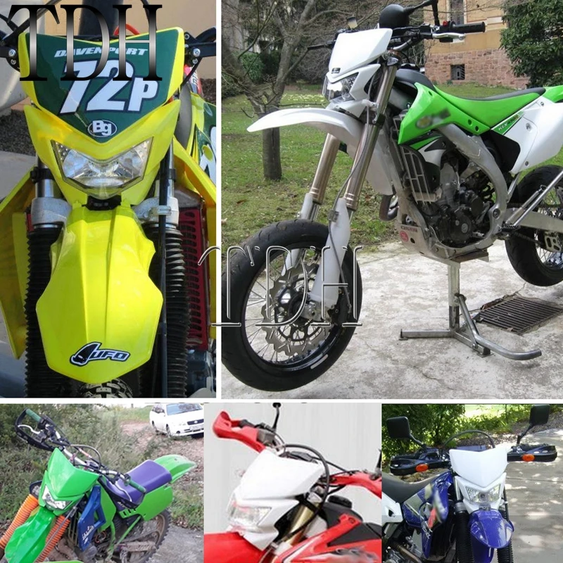 Передняя фара Enduro для мотоцикла Suzuki DRZ RMX DR Kawasaki, универсальная фара для мотоцикла, аксессуары для мотоцикла (art.: 3920c2a41e928) - 3920c2a41e928