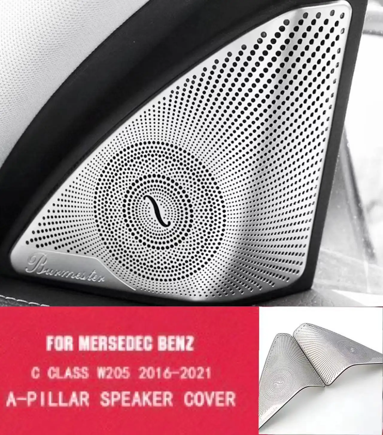 Крышка автомобильной аудиосистемы для Mercedes Benz E/C/GLC Class W213 W205 X253