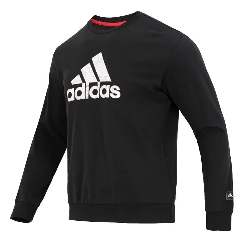 Новое оригинальное поступление, мужские пуловеры Adidas CM GFX CREW, спортивная одежда